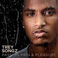 A closeup of Trey's face with raindrops in the foreground